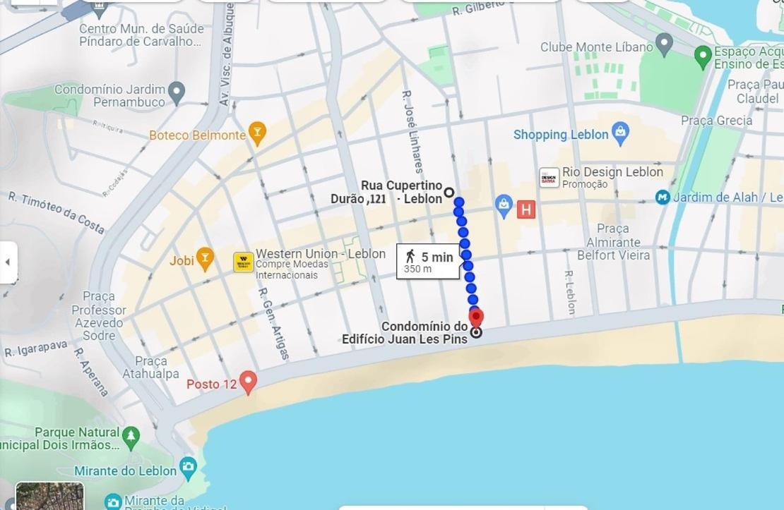Linda Leblon Homestay - 3 Min To The Beach ริโอเดจาเนโร ภายนอก รูปภาพ